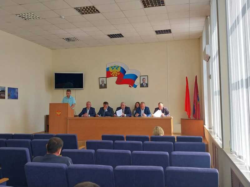 В администрации Красногорского района состоялось очередное заседание коллегии.
