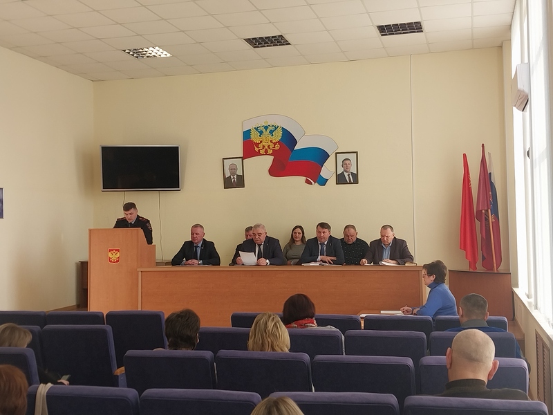27 февраля 2025 года в администрации Красногорского района состоялось заседание коллегии при главе администрации Красногорского района Жилинском С.С..